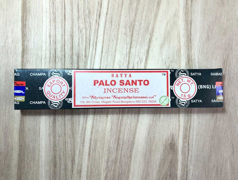 Incienso Palo Santo Satya